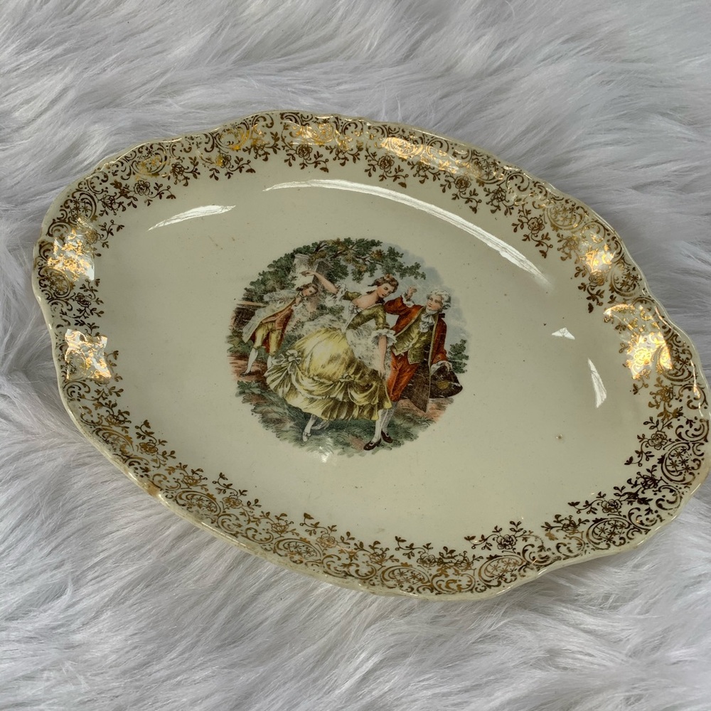 W. S. George Radisson serving dish trinket 196B